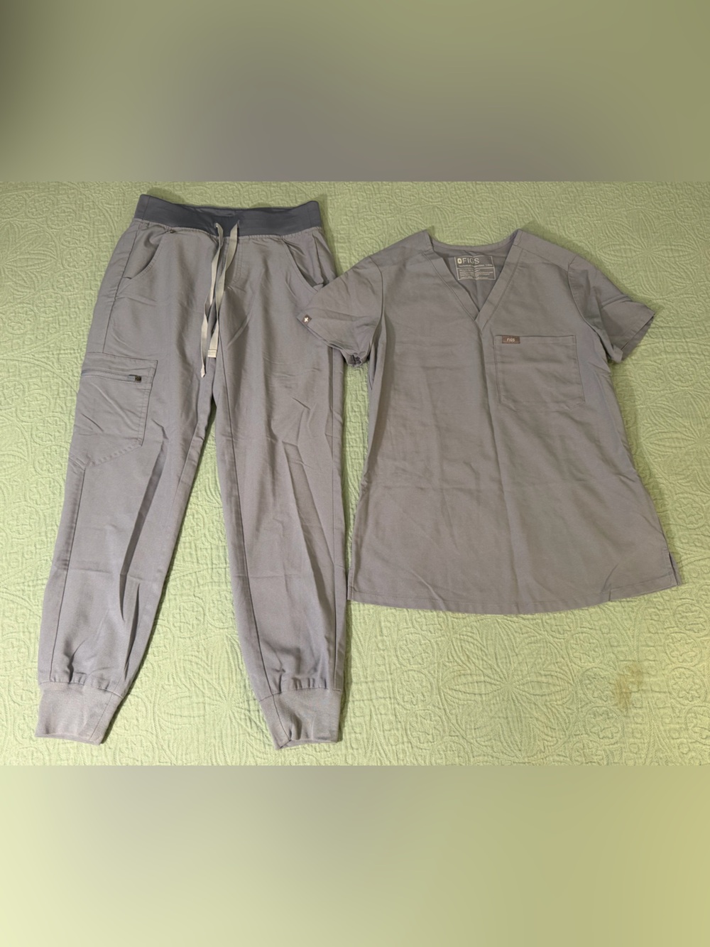 Figs RARE Dark Space Grey Women's Scrub Set